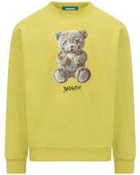 Barrow - Teddy-Bear Print Sweatshirt - Lyst