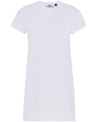 Gcds - Logo-Embroidered Mini Dress - Lyst
