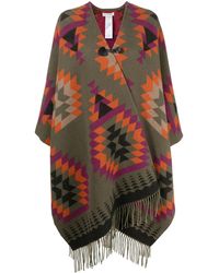 Woolrich - Tella In Misto Lana Con Stampa Geometrica - Lyst