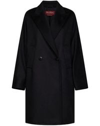 Max Mara - Mstmastro Double-Breasted Midi Coat - Lyst