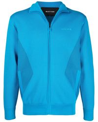 BOTTER - Embroidered-Logo Zip-Up Sweatshirt - Lyst
