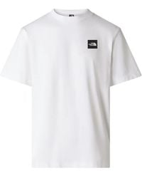 The North Face - Graphic-Print Logo-Patch T-Shirt - Lyst