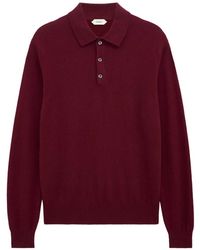 Pringle of Scotland - Long-Sleeve Cashmere Polo Shirt - Lyst