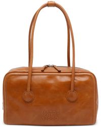 Marge Sherwood - Soft Saddle Boston Leren Schoudertas - Lyst
