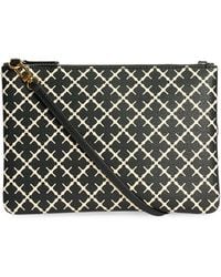 By Malene Birger - Ivy Geometric-Pattern Clutch Bag - Lyst