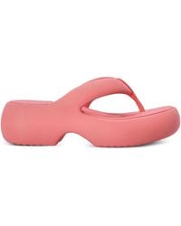 Melissa - Free Fuzy Chunky-Sole Flip-Flops - Lyst