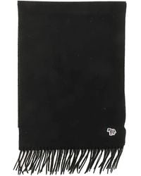 Paul Smith - Schal Mit Zebra-Detail - Lyst