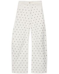 MSGM - Jeans Met Studs - Lyst