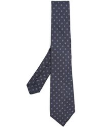 Kiton - Floral-print Silk Tie - Lyst