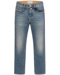 Jacob Cohen - Bard Faded-Wash Straight-Leg Jeans - Lyst