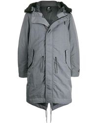 nike hooded parka