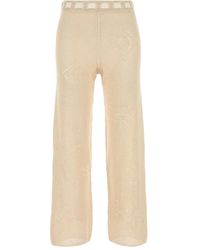 Bode - Crochet-Detail Trousers - Lyst