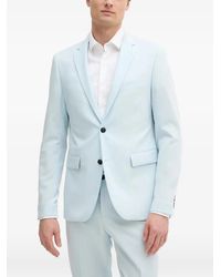 Lindbergh - Buttoned Notched Lapel Suit - Lyst