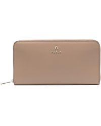 Furla - Extra-large Camelia Zipped Leather Wallet - Lyst