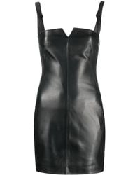 Off-White c/o Virgil Abloh - Leather Mini Dress - Lyst
