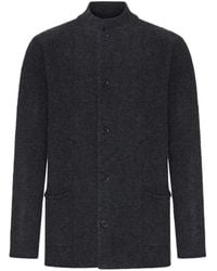 Roberto Collina - Button-Up Stand-Collar Jacket - Lyst