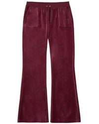 Juicy Couture - Heritage Velour Track Pants - Lyst