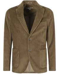 Circolo 1901 - Corduroy Single-Breasted Blazer - Lyst