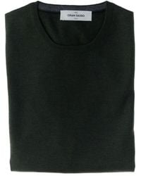 Gran Sasso - Round-Neck Wool Sweater - Lyst