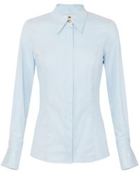 Elisabetta Franchi - Camicia Con Ricamo - Lyst