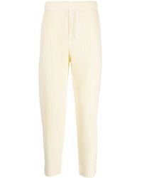 Homme Plissé Issey Miyake - Mc July Pleated Cropped Trousers - Lyst