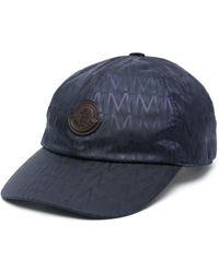 Moncler - Cappello da baseball con logo jacquard - Lyst