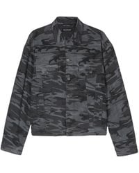 Balenciaga - Jacke Mit Camouflage-Print - Lyst