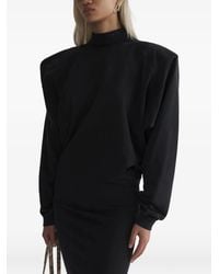 Mugler - Midi Bat Sleeves T-Shirt Dress - Lyst