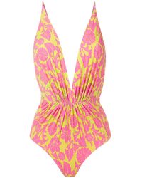 Clube Bossa - Clavert Printed Swimsuit - Lyst