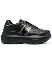 Liu Jo - June Platform Lace-Up Sneakers - Lyst