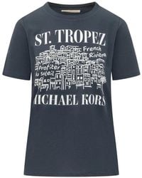 MICHAEL Michael Kors - Graphic T-Shirt - Lyst