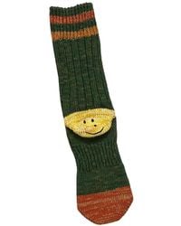 Kapital - Striped Smiley Socks - Lyst