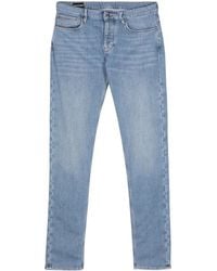 Emporio Armani - Low-Rise Slim-Fit Jeans - Lyst