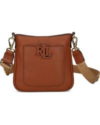 Ralph Lauren - Logo-Detail Crossbody Bag - Lyst