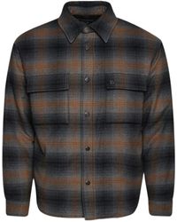 Amiri - Check-Pattern Long-Sleeve Shirt - Lyst