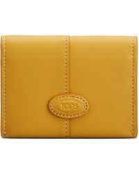 Tod's - Kartenetui Mit Logo-Patch - Lyst