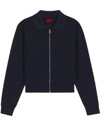 HUGO - Sudadera Dadrid Con Cremallera - Lyst