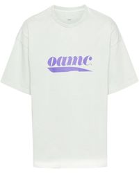 OAMC - T-Shirt aus Bio-Baumwolle mit Logo-Print - Lyst