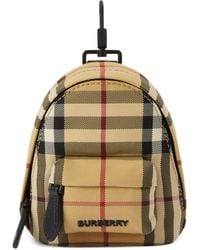 Burberry - Vintage Check Backpack Key Charm - Lyst