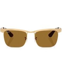 Ray-Ban - Two-Tone Square Sunglasses - Lyst