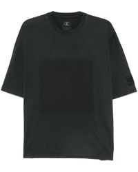 Champion - Logo-Patch T-Shirt - Lyst