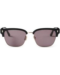 Sandro - Logo-Engraved Browline Sunglasses - Lyst