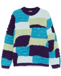 Bonsai - Intarsia-Knit Crew-Neck Sweater - Lyst
