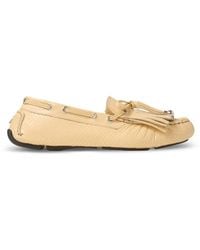 Jimmy Choo - Manon Tassel-Detail Loafers - Lyst