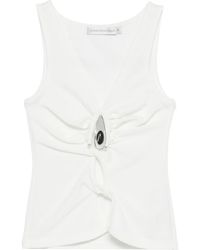 Christopher Esber - Crystal-Pendant Tank Top - Lyst