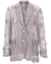 THE GARMENT - Sydney Floral-Embroidery Blazer - Lyst