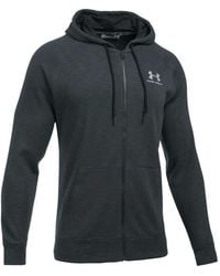 Under Armour - Sportstyle Zip-Up Hoodie - Lyst