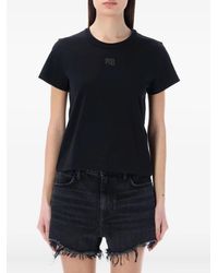 Alexander Wang - Logo-Detail T-Shirt - Lyst