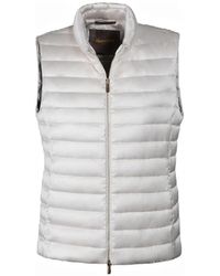 Moorer - Oprah Quilted Gilet - Lyst