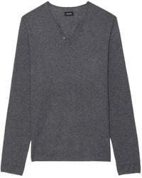 Zadig & Voltaire - Monastir Pullover mit Knöpfen - Lyst
